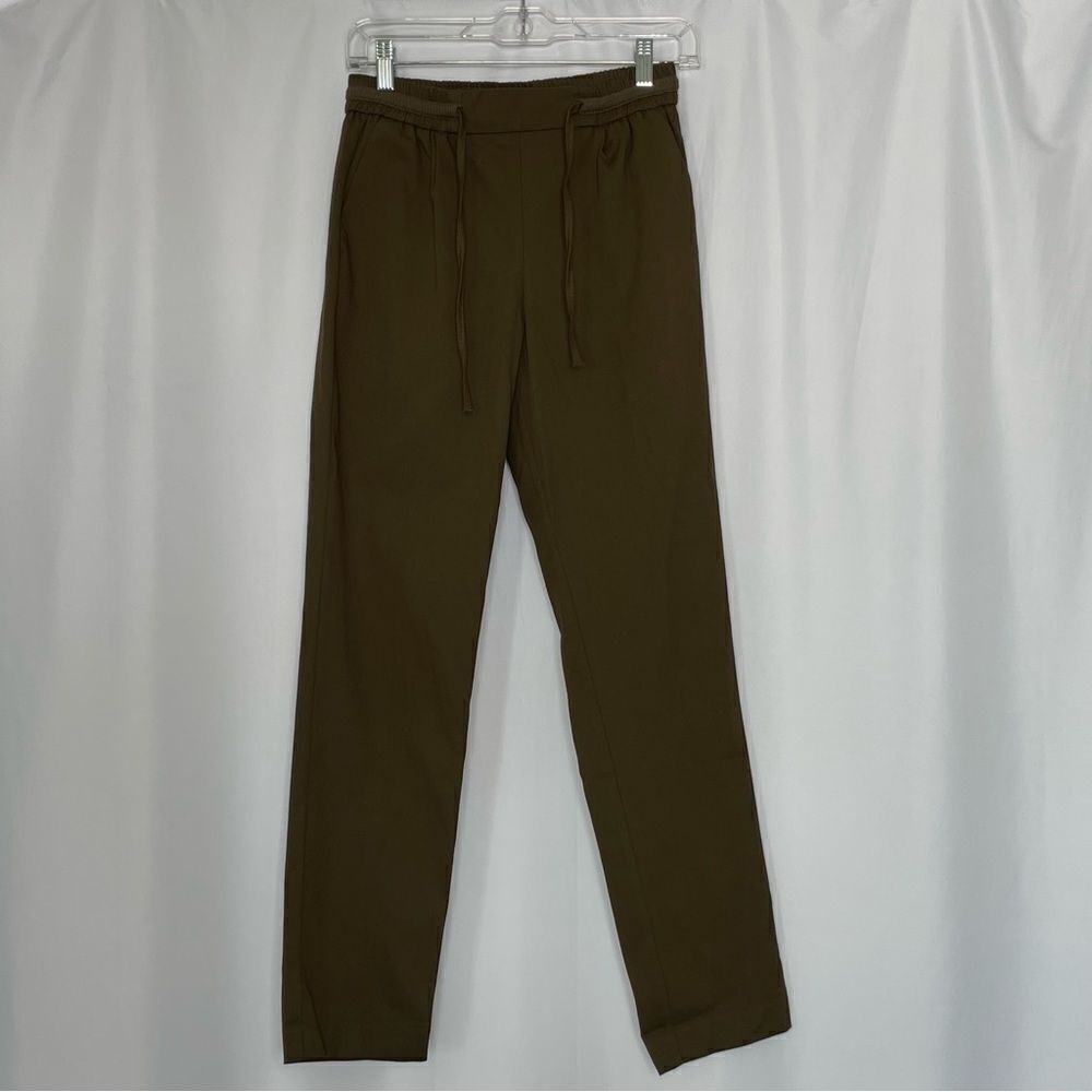 Zara Trafaluc Collection Olive Green Straight Leg Pants size XS